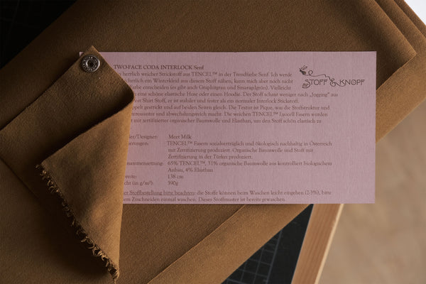 STOFFMUSTER Dry Wax sand