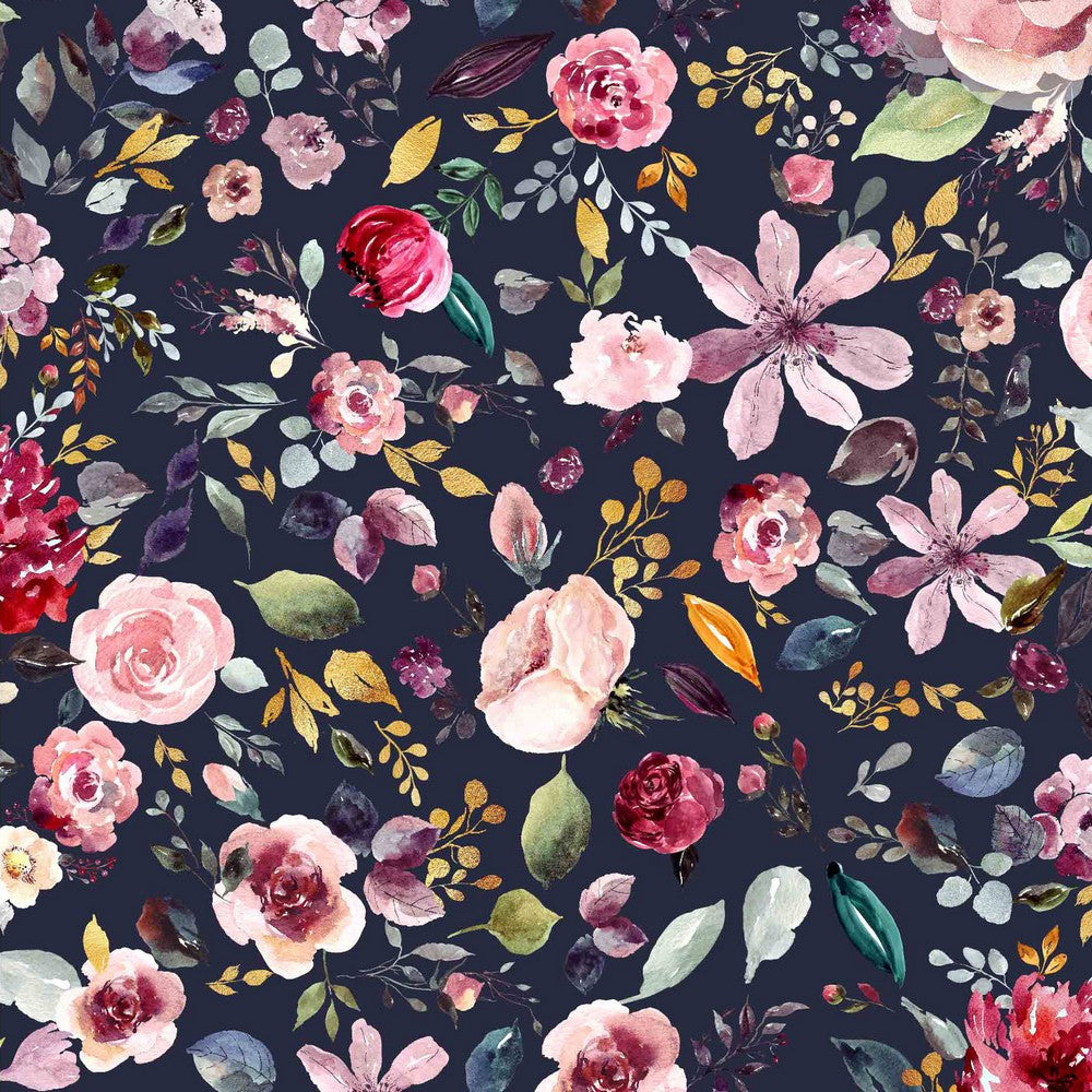 JERSEY Painted Flowers