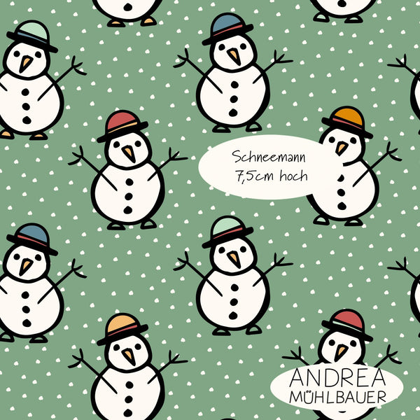 SNOWMAN SAGE GREEN Jersey