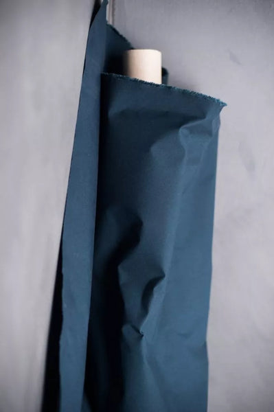 DRY WAXED ORGANIC COTTON OILSKIN Midnight