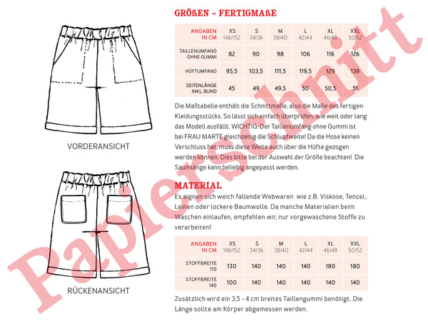 Frau MARTE Shorts