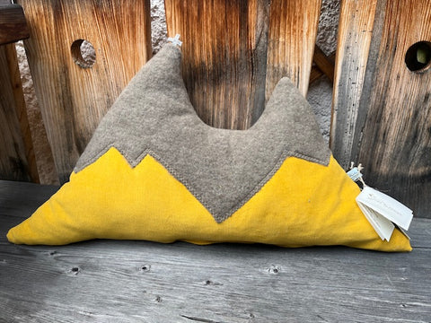 BERGEKISSEN Wedaleichdn - aussen Baumwolle und Wolle, innen Schafwollfüllung