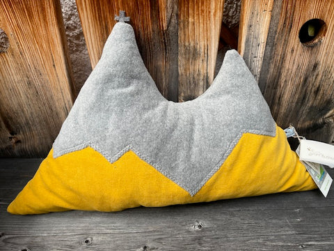 BERGEKISSEN Bombardino - mit Schafwollfüllung