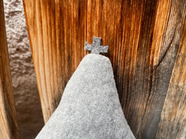 BERGEKISSEN Bombardino - mit Schafwollfüllung