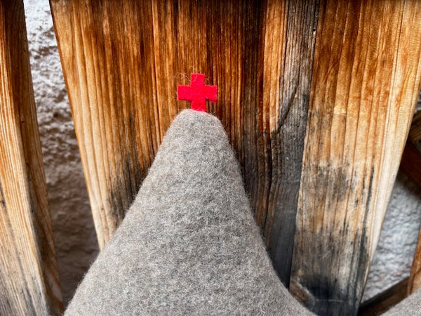 BERGEKISSEN Sauweda - aussen Wolle, innen Schafwollfüllung