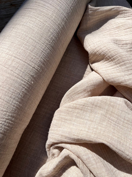 LUFTIGER MUSSELIN Beige Melange