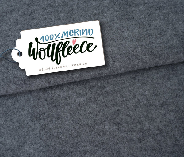 MERINO-WOLLFLEECE Schiefer