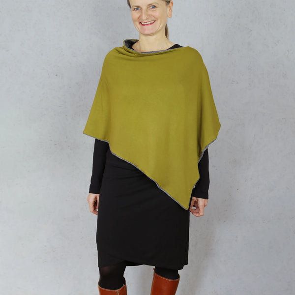 Frau PENNY Schnittmuster Wendeponcho