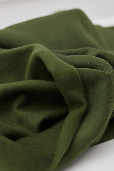 ORGANIC BASIC BRUSHED SWEAT green khaki von Mind the Maker