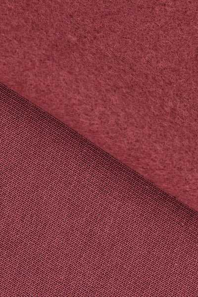 ORGANIC BASIC BRUSHED SWEAT Rosewood von Mind the Maker