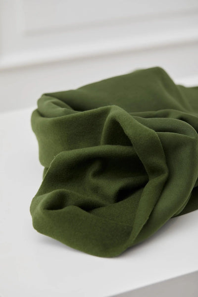 ORGANIC BASIC BRUSHED SWEAT green khaki von Mind the Maker