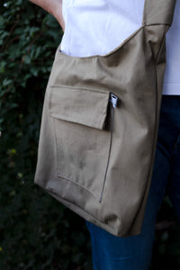 BAX NEI DASCHN - Umhängetasche Khaki
